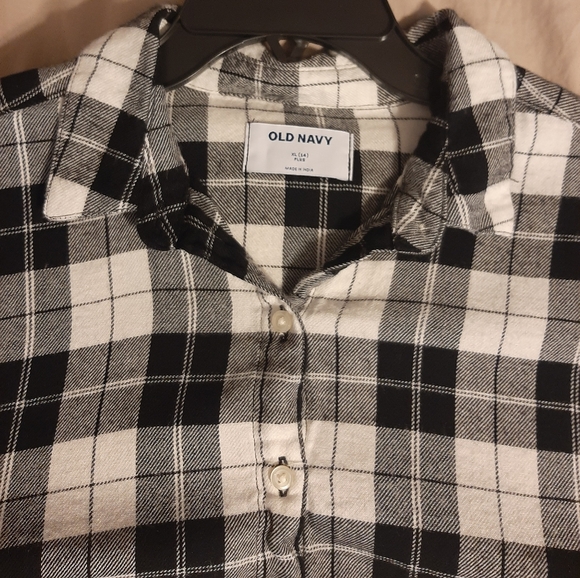 Flannel Dress Old Navy XL 14 plus - Picture 3 of 10